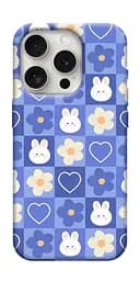 TPU чохол Кролики-квіточки