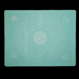 Килимок силіконовий Gusto для формування та випікання тіста 45х65 см кобальт зелений (136026)