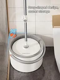 Набір швабра та відро з віджимом Joybos Spin Mop S01 (JBS-XZTB-S1F1-JWT2P) - мініатюра 2