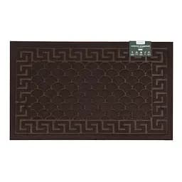 Килимок придверний Eco Fabric Луска без кромки коричневий 45 х 75 см (4575-003)