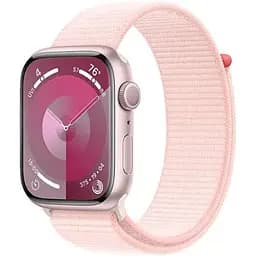 Смарт-часы Apple Watch Series 9 GPS 45mm Pink Aluminum Case w. Light Pink S. Loop MR9J3