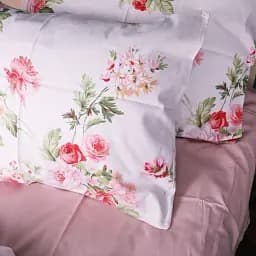 Комплект постільної білизни MirSon Сатин Spring Flower 2x160x220 см (2200011122007) - мініатюра 4