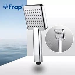 Ручний душ 1-режим, хром Frap F001, Хром - мініатюра 2