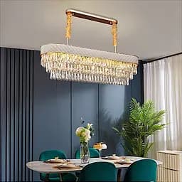 Овальна кришталева люстра Art 88205/80*35WH - мініатюра 6