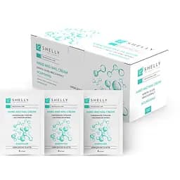 Крем для рук и ногтей Shelly с кератином, серебром и экстрактом арники 4 мл х 100 шт. 