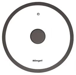Кришка RINGEL Universal silicone 24см з силіконовими ободками та отвором для пару