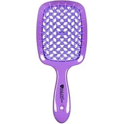 Щітка для волосся Salon Professional SP0099 SL масажна, продувна 20 см фіолетова