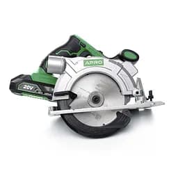 Пила циркулярна акумуляторна Apro 20CS 20В 165 мм без АКБ(895362)