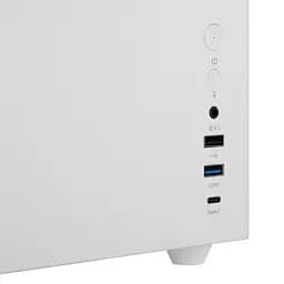Корпус 2E Credo Plus V350WG без БР 1xUSB3.0 1х USB 2.0 1xUSB Type-C 3x120мм VGA 350мм LCS ready TG Side Panel mATX білий - мініатюра 10