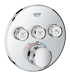 Термостат прихованого монтажу Grohe Grohtherm Smartcontrol 29121000, Хром