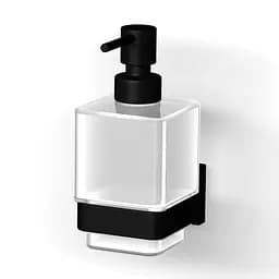 Дозатор для рідкого мила Imprese Bilovec black matt 171255B, Чорний матовий