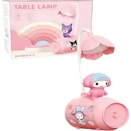 Дитяча настільна лампа Май Мелоді баночка рожева (347D)