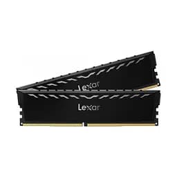 Модуль пам'яті для комп'ютера DDR4 16GB (2x8GB) 3600 MHz THOR Black Lexar (LD4U08G36C18LG-RGD) - мініатюра 3