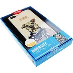Чохол-накладка PUZOO Artdog Phone iPhone 7 Plus/8 Plus Brown Aboo - мініатюра 2