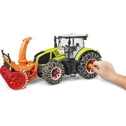 Іграшкова машинка Bruder Трактор Claas Axion 950 для прибирання снігу 1:16 (03017) - мініатюра 9