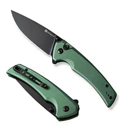 Ніж складаний Sencut Serene S21022B-5 зелений, чорне лезо