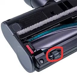 Ролик передній (D=11 мм) на турбощітку для акумуляторного пилососу Samsung PowerStick JET, DJ66-00806A - мініатюра 3