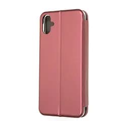 Чехол-книжка для Samsung Galaxy A05 (A055), G-Case, бордовый, кожаный чехол-книга из экокожи (PU) и TPU, с магнитом, с подставкой и вместительным кардхолдером, противоударный, защита всего корпуса, ArmorStandart (ARM71914) - мініатюра 2