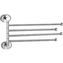 Тримач для рушника поворотний Frap F1914 4 тримачі 1/40 Хром