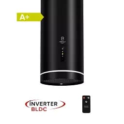 Витяжка острівна Perfelli Design Isola 35 Nero Silenzio - мініатюра 2