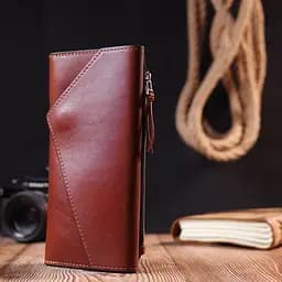 Чоловіче шкіряне портмоне GRANDE PELLE 21х10х1,5 см acs0022809 - мініатюра 8
