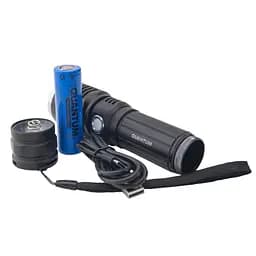 Ліхтар Quantum Solid-H 10W LED з USB-C + Li-ion21700/4000mAh (QM-FL1020-21700/4000-PB) - мініатюра 9