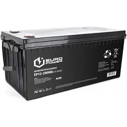 Аккумулятор Europower AGM EP12-200M8 12V 200Ah