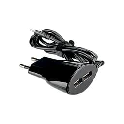 Мережевий зарядний пристрій Gelius Ultra Edition 2USB + Type-C 2.1 A Black 1.2 m - мініатюра 4