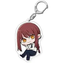 Брелок акриловий Людина бензопила Макіма Chainsaw Man Makima 5 см