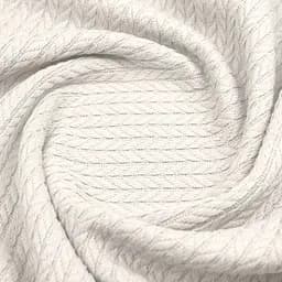 Плед-покривало Cosas Knitted Braid Snow косичка 75х95 см (Blanket_02Snow_KnittedBraid_75x95) - мініатюра 4