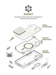 Силиконовый чехол с MagSafe для Apple iPhone 17, ICON2 MagCase, зеленый, противоударный, панель с мягкой подкладкой, защита всего корпуса, поддержка беспроводной зарядки, совместим с защитными стеклами и пленками, ArmorStandart (ARM89580) - мініатюра 6