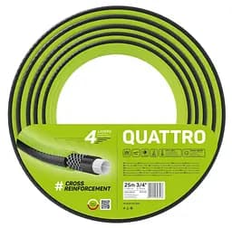 Шланг садовий QUATTRO 3/4' 25м 4 шари до 20бар -10…+50°C Cellfast sad0001915 - мініатюра 2
