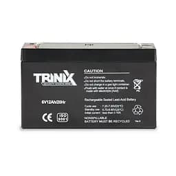 Акумуляторна батарея 6В 12Аг Trinix 6V12Ah/20Hr AGM свинцево-кислотна (44-00058) - мініатюра 2