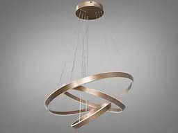 Підвісна LED-люстра з димером Diasha 5153/800+600+400CF