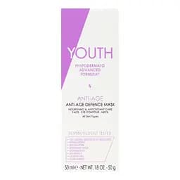 Антивікова маска для обличчя Youth anti-age defence mask 50 мл - мініатюра 3