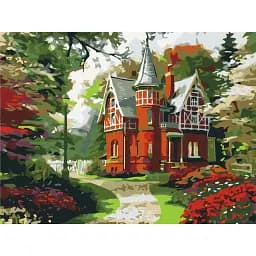 Картина по номерам Brushme Сказочный домик 30x40 см