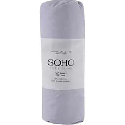 Простирадло на резинці Soho Gentle Terra 200х160 см сіре (1258К)