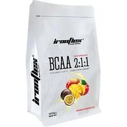 Аминокислота IronFlex BCAA BCAA 2-1-1 Performance, 1000 г - Манго-маракуйя vit0004054