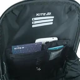 Рюкзак для початкової школи Kite Education каркасний 555 DC Чорний (DC26-555S) - мініатюра 10