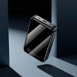 Повербанк - зовнішній акумулятор Hoco Q30A Fast charge 130W 20000mAh чорний - мініатюра 8