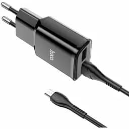 Зарядний пристрій із кабелем Hoco C88A Star round + MicroUsb 2 usb 6931474749529