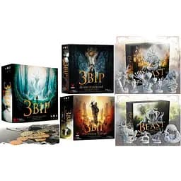 Настільна гра Geekach Games Звір + Велике полювання + Розтрощені острови + Набір мініатюр + Металеві монети + Розтрощені острови - Набір мініатюр (GKCH074BT+5)