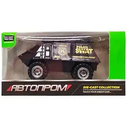 Дитяча металева машинка Автопром 7629, 1:64 SWAT БТР