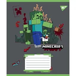 Набір зошитів Yes Minecraft Heroes А5, 24 аркуші 20 шт. (767582) - мініатюра 5