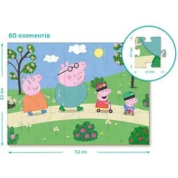 Пазл DoDo Peppa Pig Прогулянка, з фігуркою, 60 елементів, (200120) - мініатюра 3