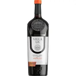 Вино Villa UA Merlot красное сухое 1.5л 
