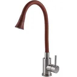 Смеситель для кухни Globus Lux Alpen SBT1-203SA-R10 Коричневый