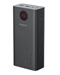АКБ зовнішній портативний Romoss PEA40 40000mAh 18W (PEA40-112-2A45) чорний - мініатюра 4