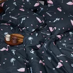 Набір наволочок Moon&Star Satin Elit Flamingo 70х70 см 2 шт - мініатюра 4