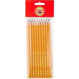 Карандаш графитный Koh-i-Noor 1570, 3H 10 шт. (1570.3H/10P)